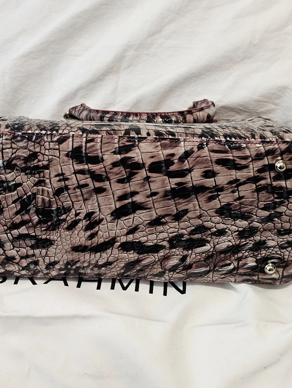 Brahmin Solid Ruby Prowl Duxbury and Ady Wallet - Picture 4 of 10